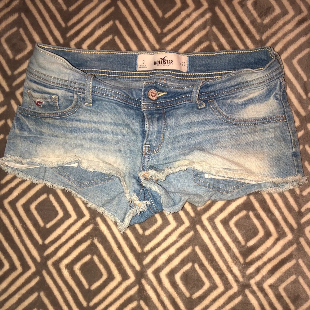 Hollister denim shorts